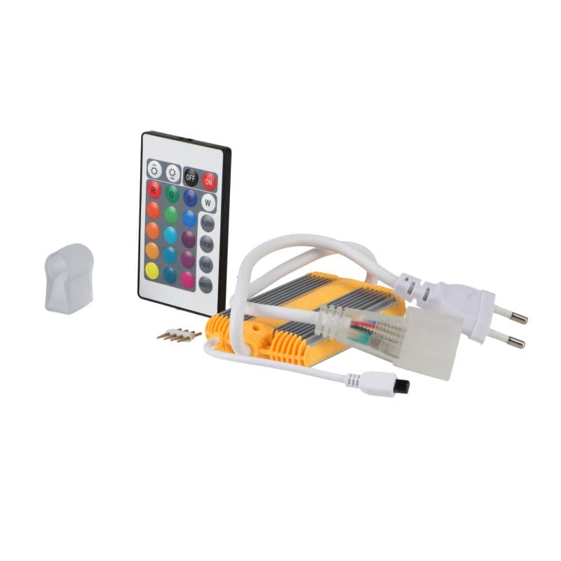 Ledme Controlador RGB LED Neon 220V com controle remoto