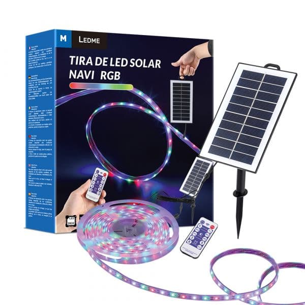 Ledme Pack de Fita LED Solar Smd2835 300L Multicolorido 5 Metros
