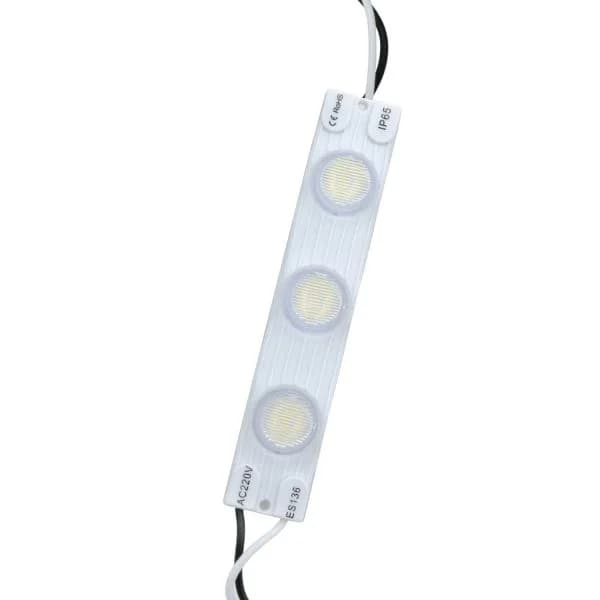 Ledme Conjunto de 20 Módulos de 3 LED Smd Sanan 220V Dc 3W