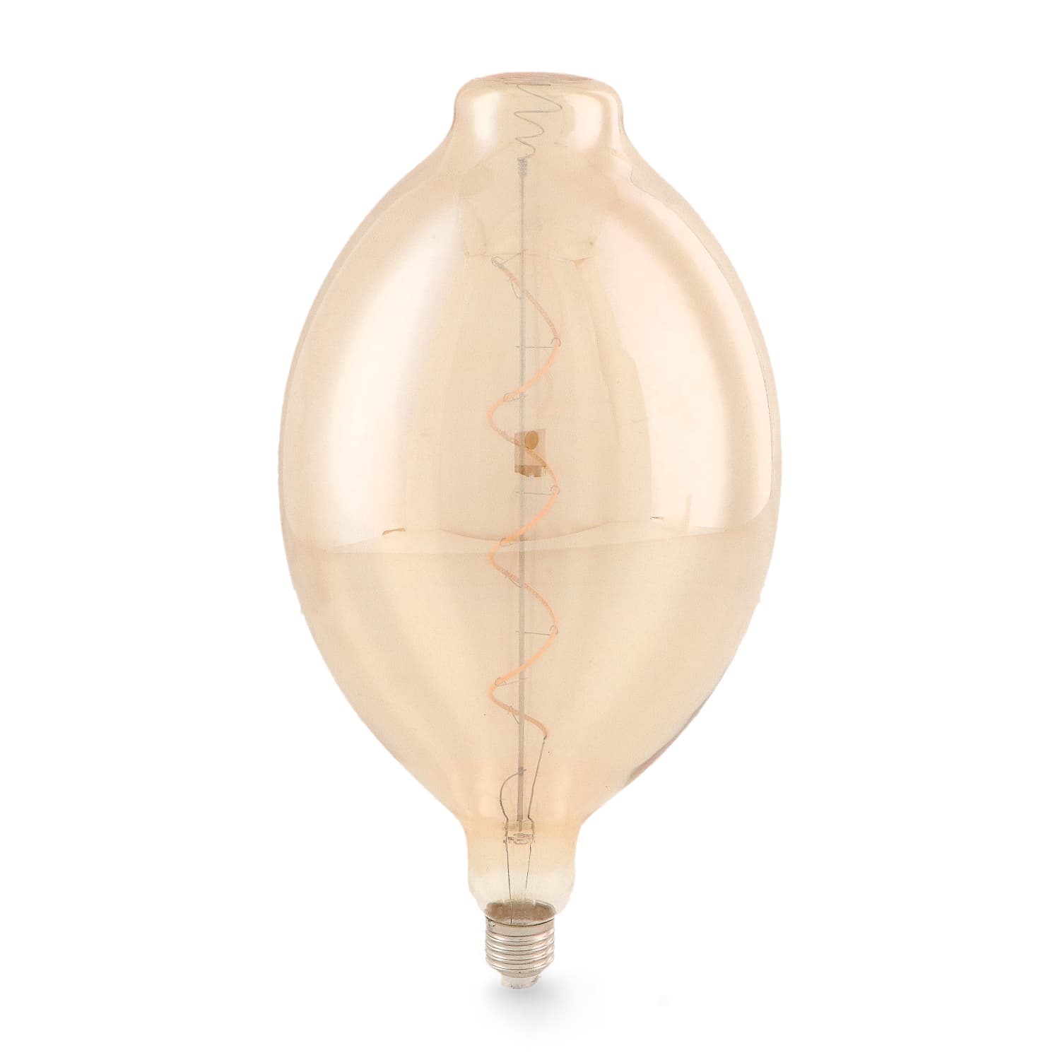 Lâmpada LED Filamento Espiral E27 BT180 4W Âmbar