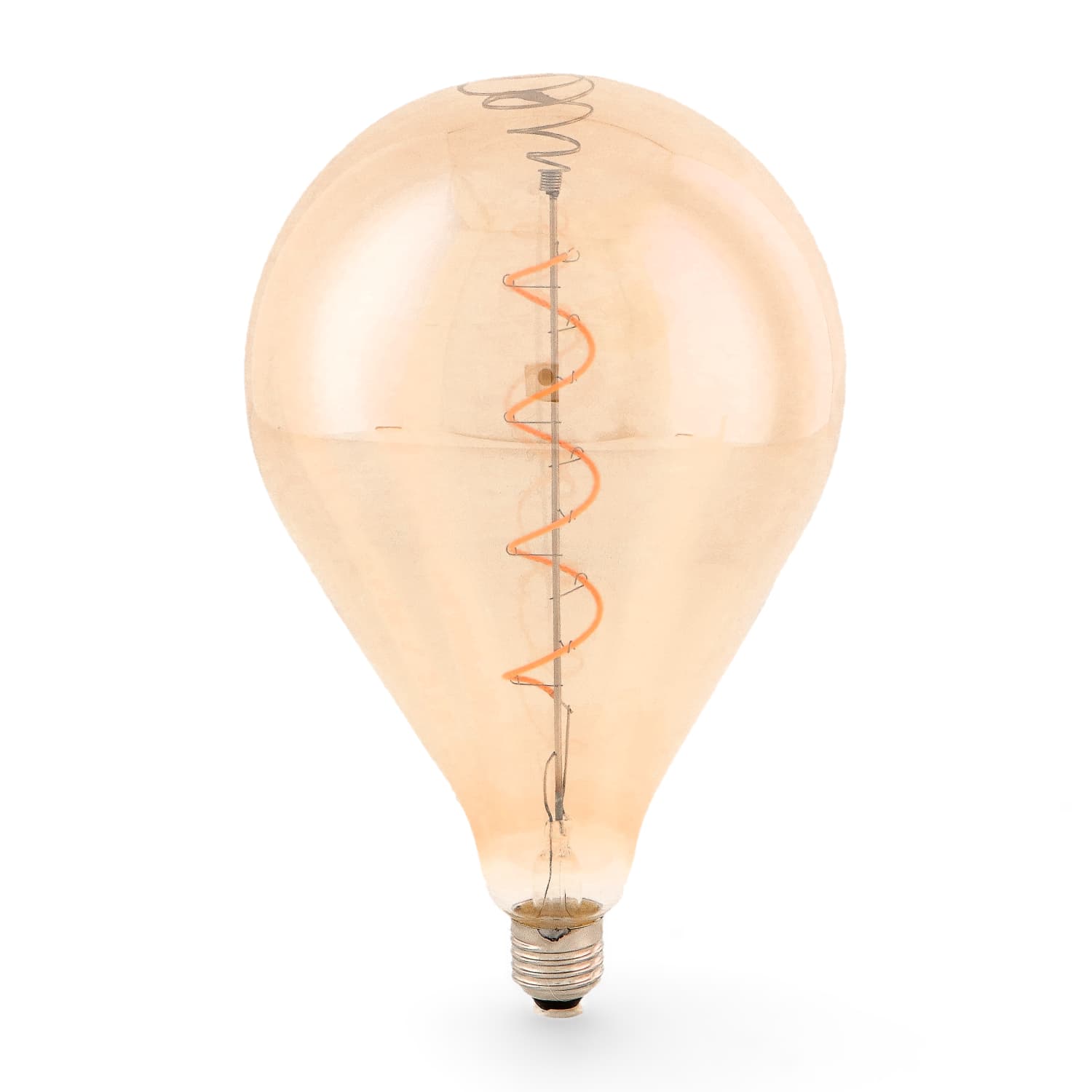 Lâmpada LED Filamento Espiral E27 BT180 4W Âmbar