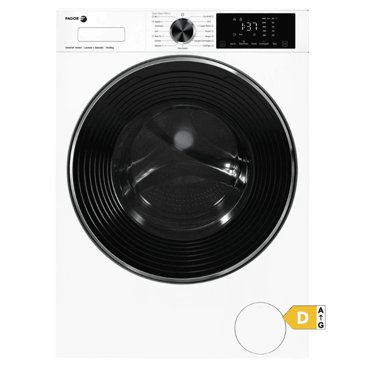 Máquina de Lavar e Secar Roupa Fagor 5FS-106714 10Kg/6Kg 1400RPM Classe D
