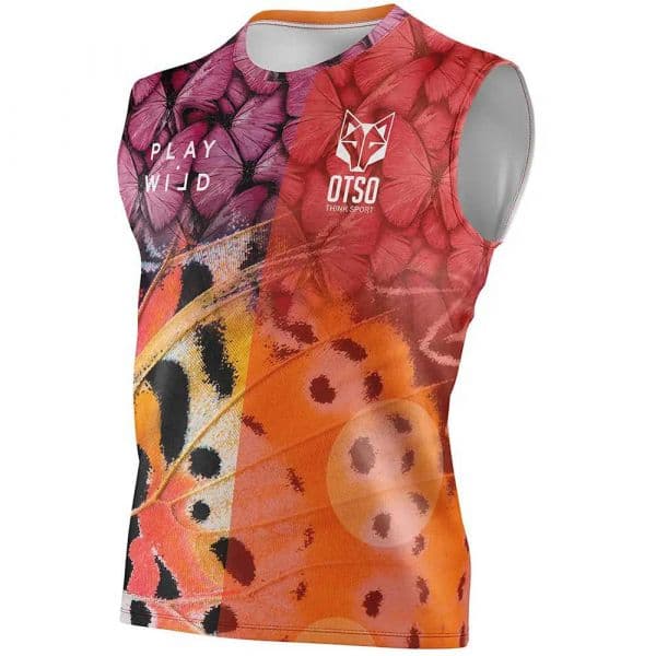 Otso Wings Sleeveless T-shirt Laranja M Homem