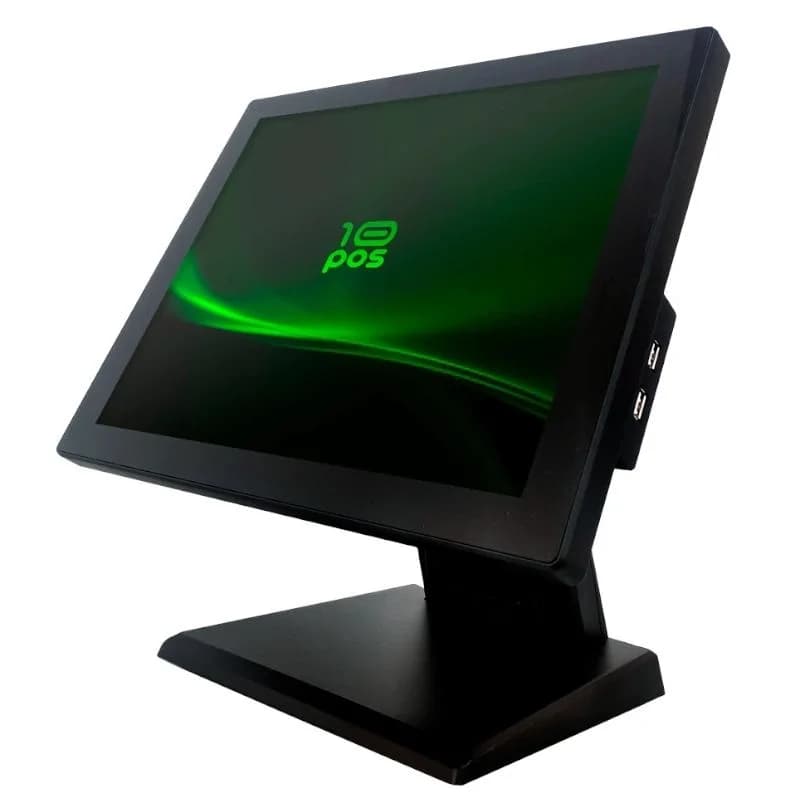 10POS TPV 10T-15 J6412 8GB 128GB SSD 15'' Tátil Plano Capacitivo WiFi VESA