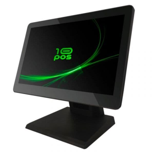 10Pos TPV 10T-16J648128 Intel J6412 8GB 128GB SSD 15.6" Tátil Capacitivo WiFi VESA Preto