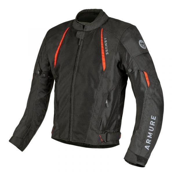 Armure Casaco Milan Vented Black / Red S