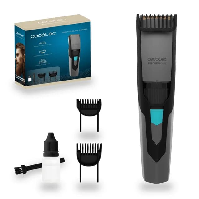 Máquina de Barbear Cecotec PrecisionCare Barber Preto