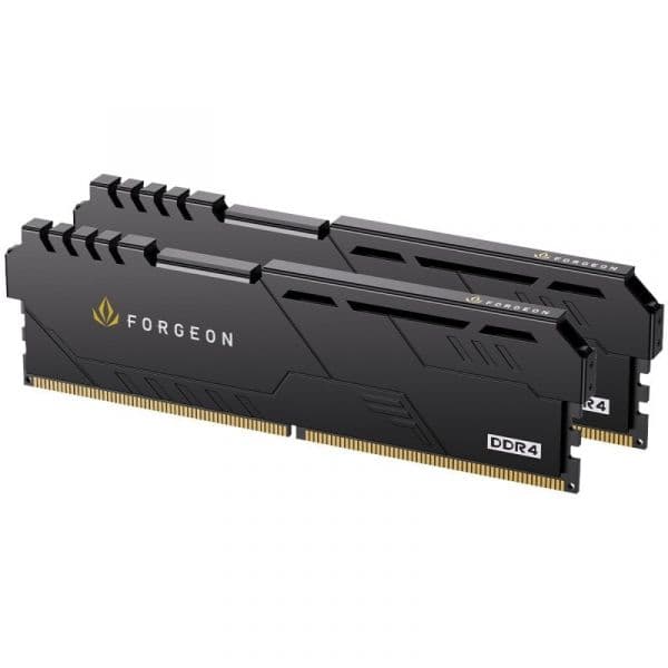 Memória RAM Forgeon Cyclone PLUS V2 DDR4 3200MHz 16GB (2x8GB) CL16 Pretas