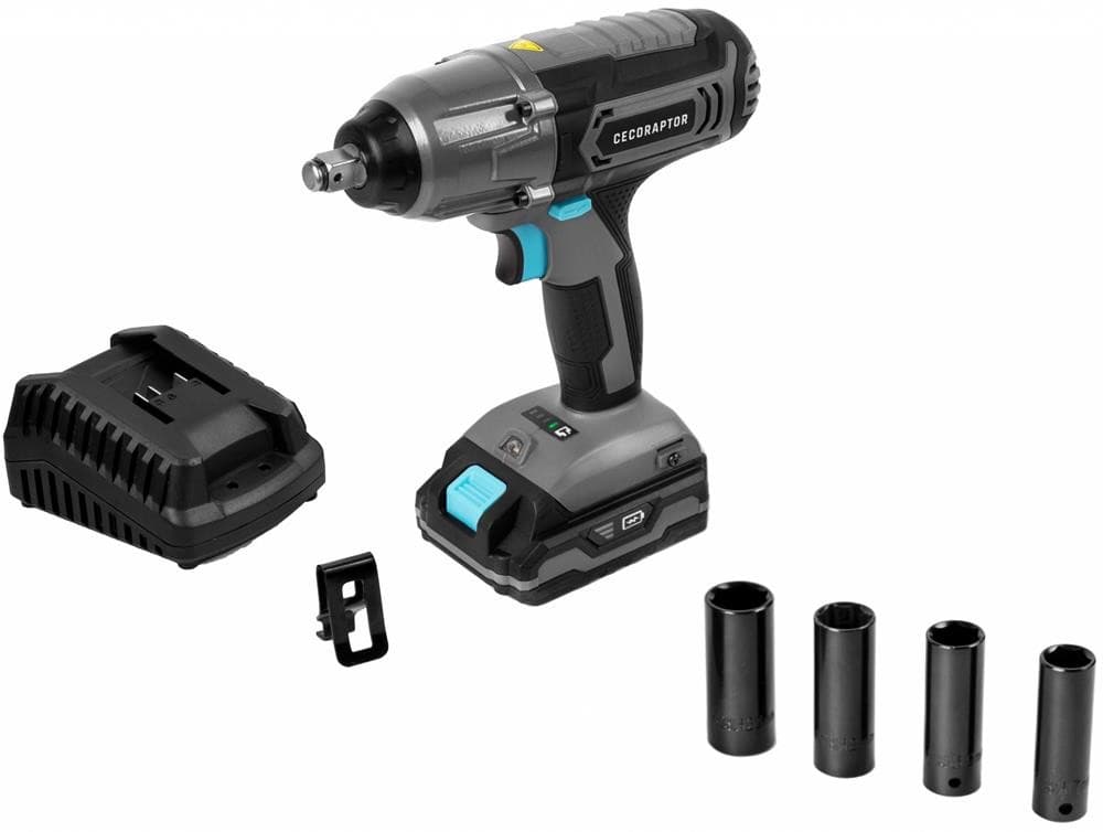 Aparafusadora de Impacto Sem Fios Cecotec CecoRaptor Perfect Impact 2020 Ultra
