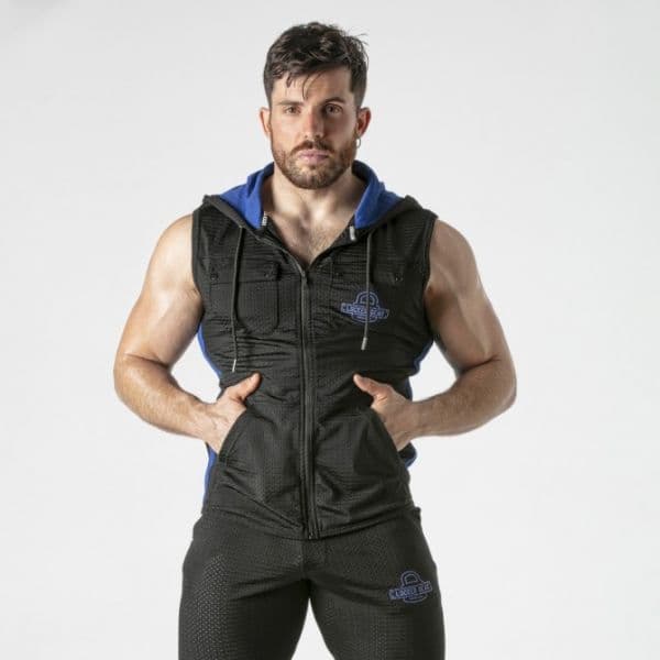 Locker Gear Colete Hoody Azul