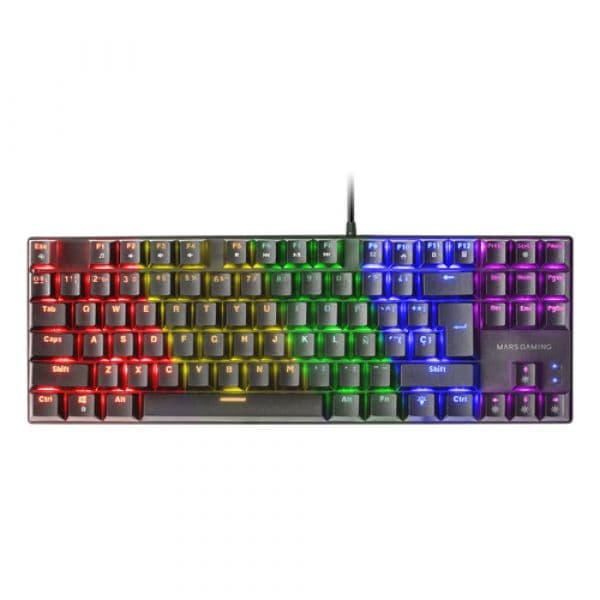 Mars Gaming MK80 Brown Preto Italiano