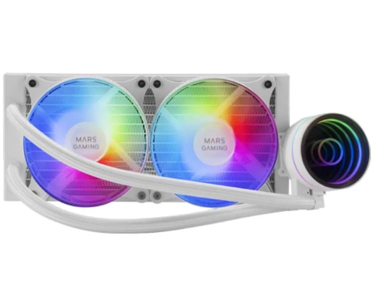 Watercooling MARS GAMING ML-One 240 FRGB - Branco