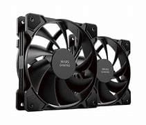 Mars Gaming Ventoinha 120mm MFPROX2 Preta (Pack2) - MFPROX2
