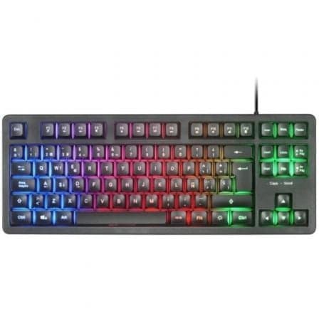 Teclado Mars Gaming MK023 TKL Preto Layout Espanhol