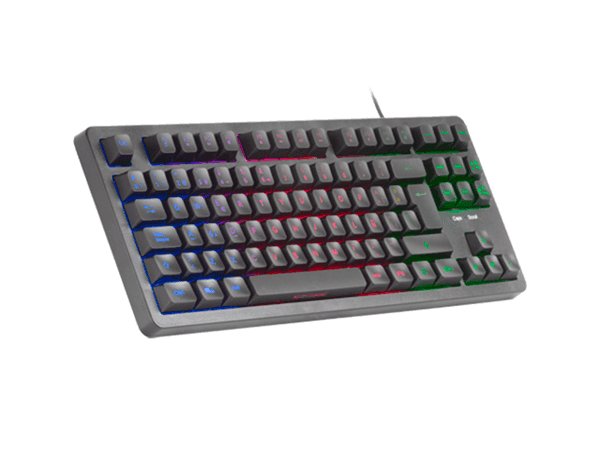 Teclado Mars Gaming MK023 TKL Preto Layout Espanhol