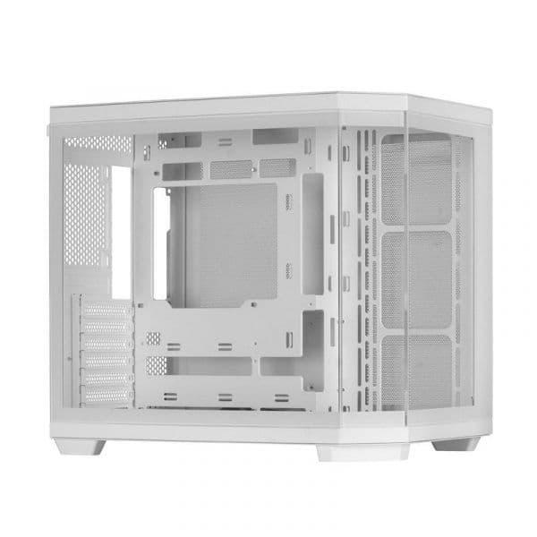 Mars Gaming MC-3TCORE ATX vidro temperado USB-C branco