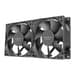 Tacens AF8X2 Ventoinha 80mm Preto Duplo Pack