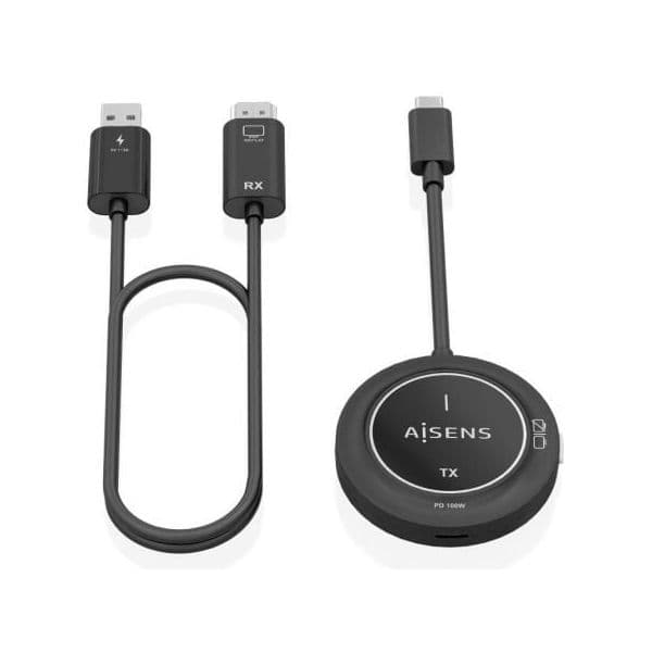 Aisens Transmissor Wireless USB-C para HDMI ASWL-H2KC30M004-BK