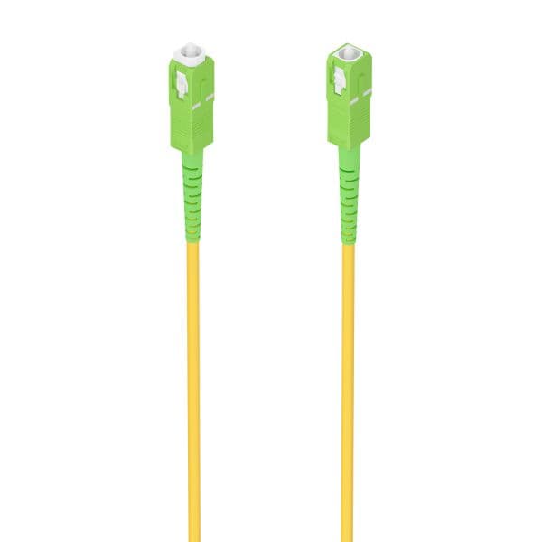 Aisens A152-0985 Cabo Fibra Óptica Latiguillo G657A2 3.0 9/125 SMF Simplex CPR Dca LSZH 15m Amarelo
