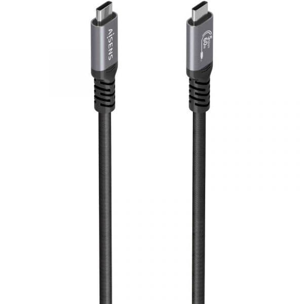 Aisens Cabo USB-C 3.2 Gen1x1 5Gbps 60W 7m Preto