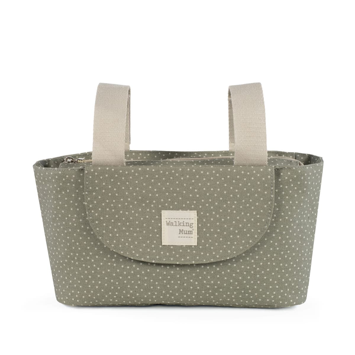 Walking Mum Organizador Polka Dot Poppy Moss