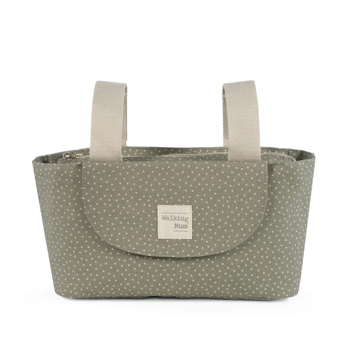 Walking Mum Organizador Polka Dot Poppy Moss