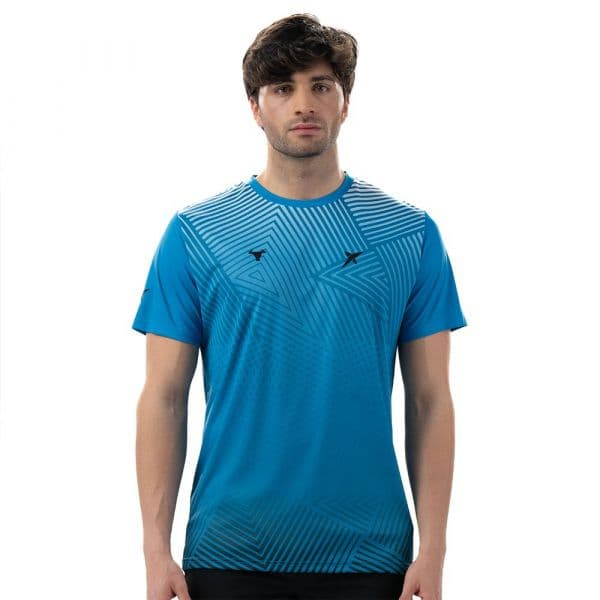 Drop Shot Abian Campa Short Sleeve T-shirt Azul S Homem