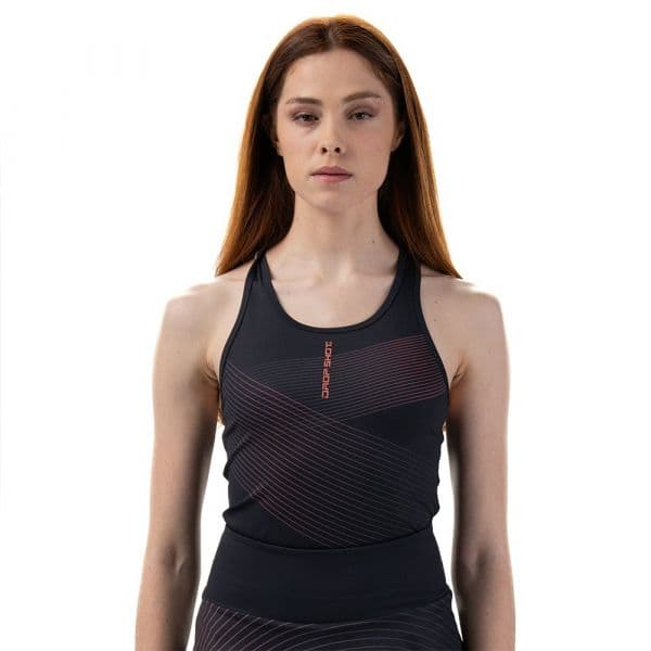 Drop Shot Andra Sleeveless T-shirt Preto XL Mulher