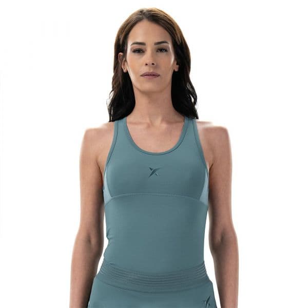 Drop Shot Brisa Sleeveless T-shirt Verde XL Mulher
