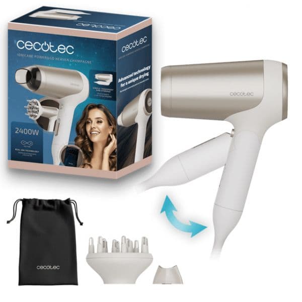 Cecotec Secador de Cabelo IoniCare Power&Go 2400W