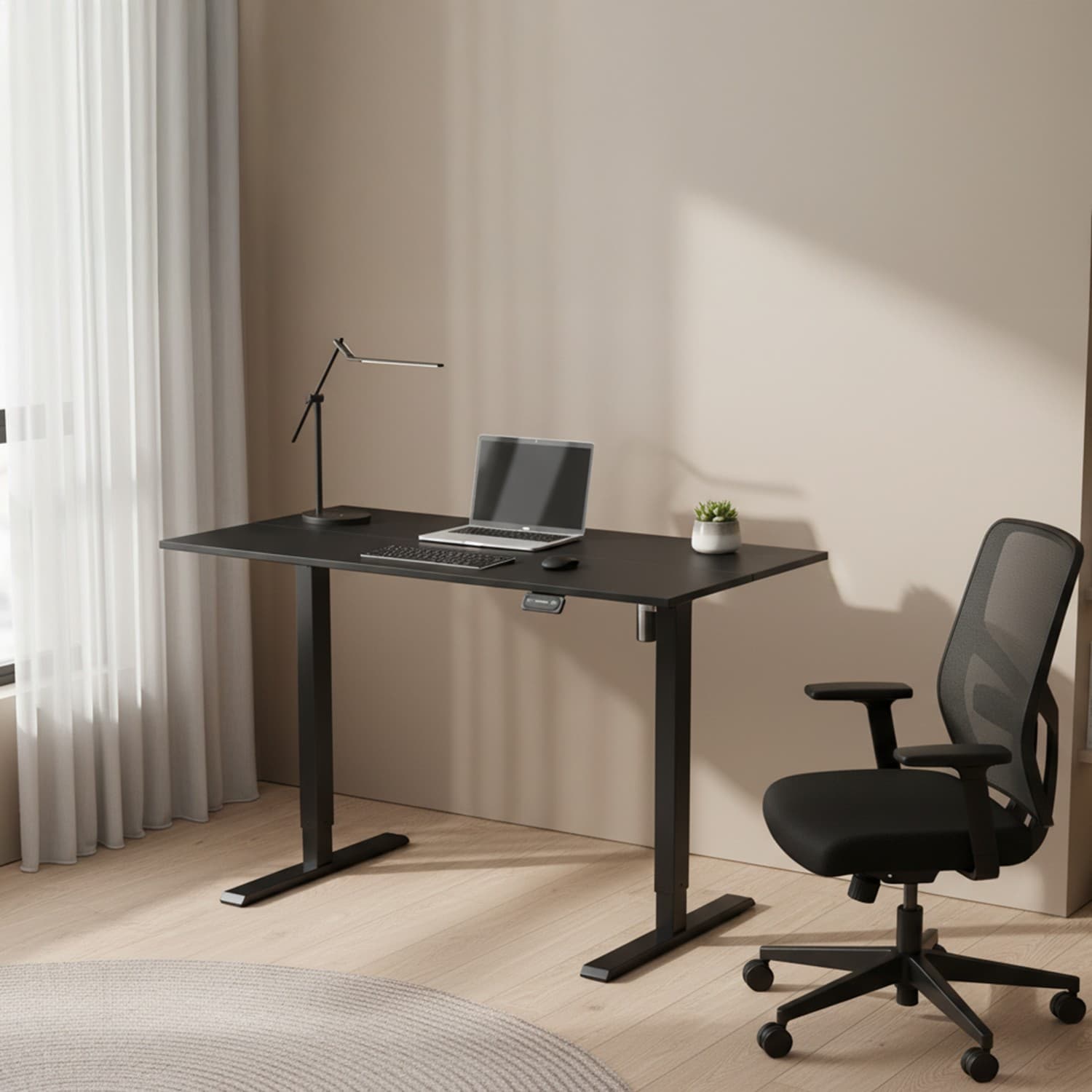 Mesa Elétrica Regulável Em Altura com 2 memórias