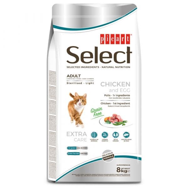Picart Select Cat Sterilized Chicken 2Kg