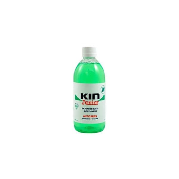 Kin Junior Lavagem Oral Anticaries 500ml Menta