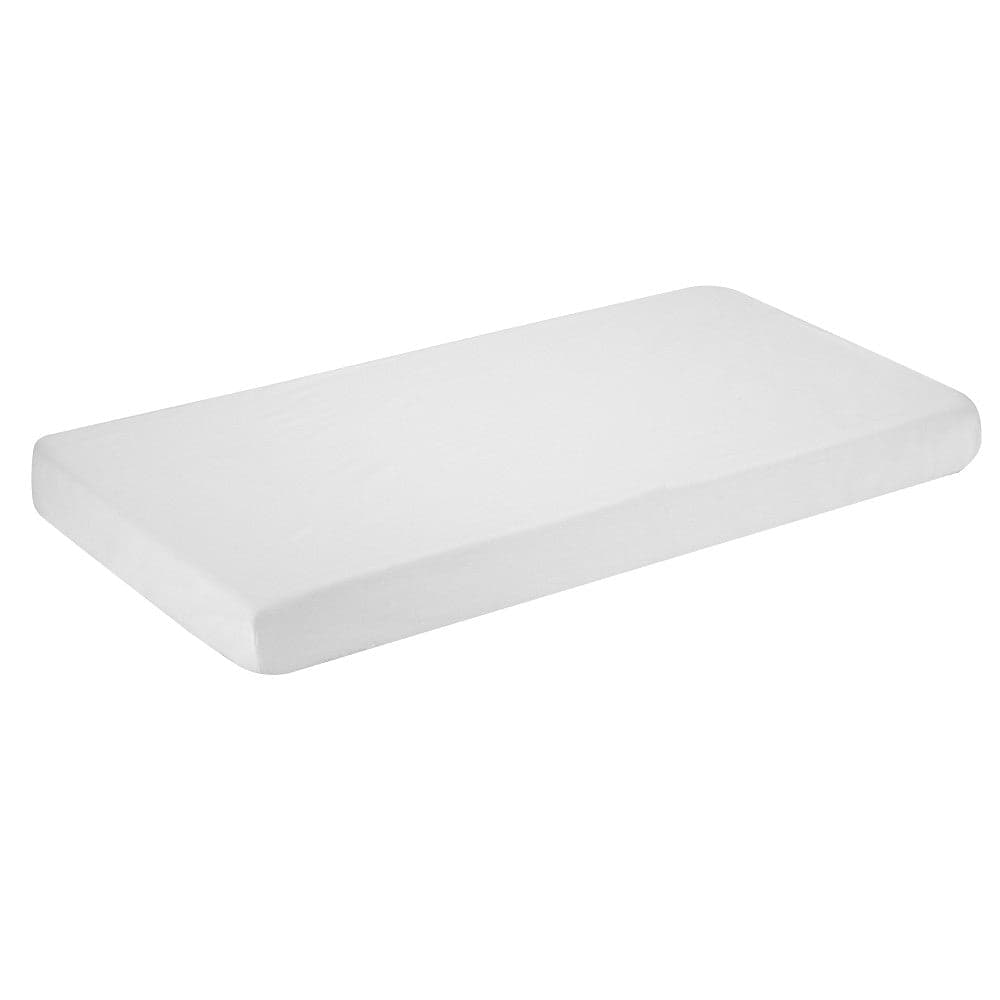 Lençol De Baixo Para Cama 70X140 Popelin 100% Algodão Branco Interbaby