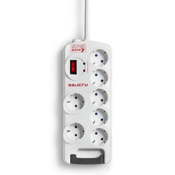 Extenção eléctrica Salicru SPS SAFE 7 schuko
