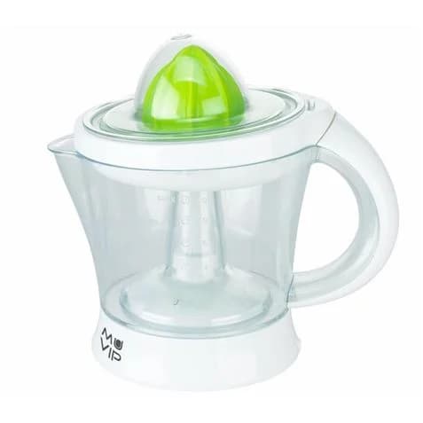 Muvip Exprimidor Electrico 40W – Deposito de 1L – Rotacion en ambos Sentidos – Desmontable para Facil Limpieza