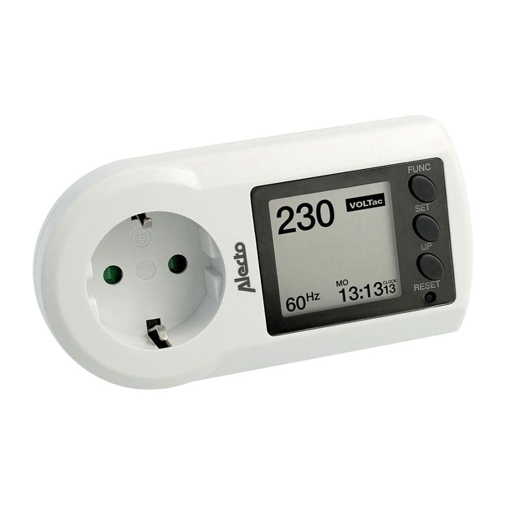 Alecto Monitor de Consumo Elétrico 91022 com Tomada 3680W