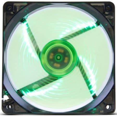 Nox Coolfan 120mm LED Green - NXCFAN120G