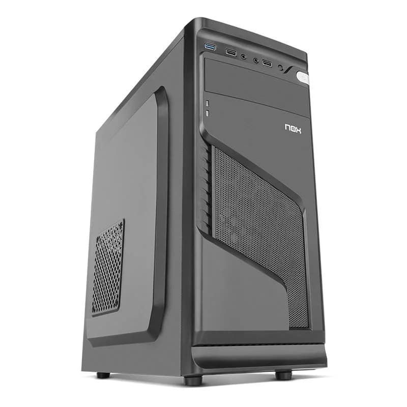 Caixa ATX Nox Lite 020 Preta c/ Fonte Alimentação 500W