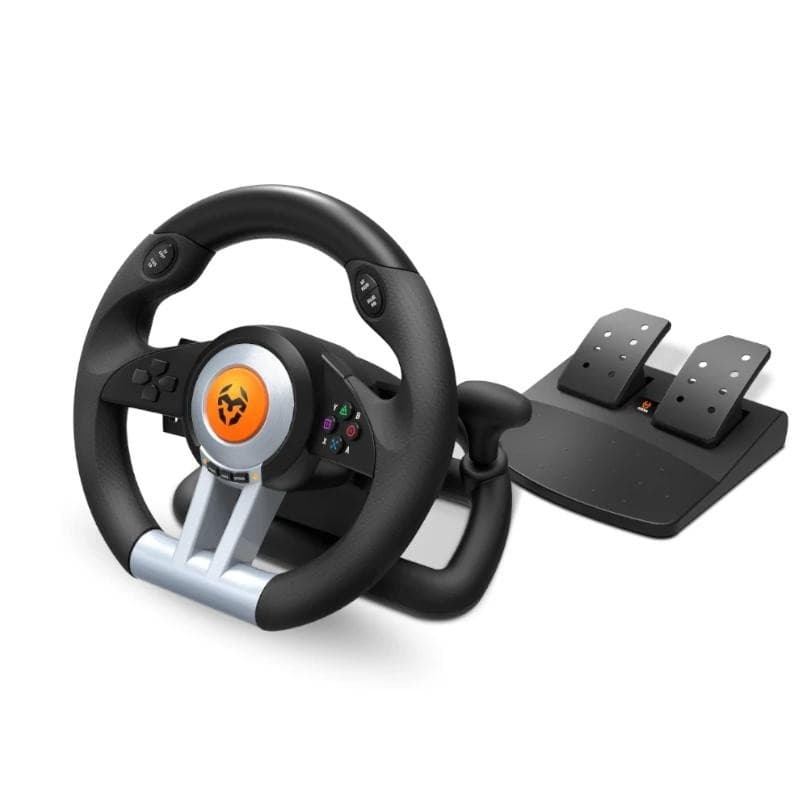 Nox Krom K-Wheel Volante + Pedais PS4/PS3/Xbox One