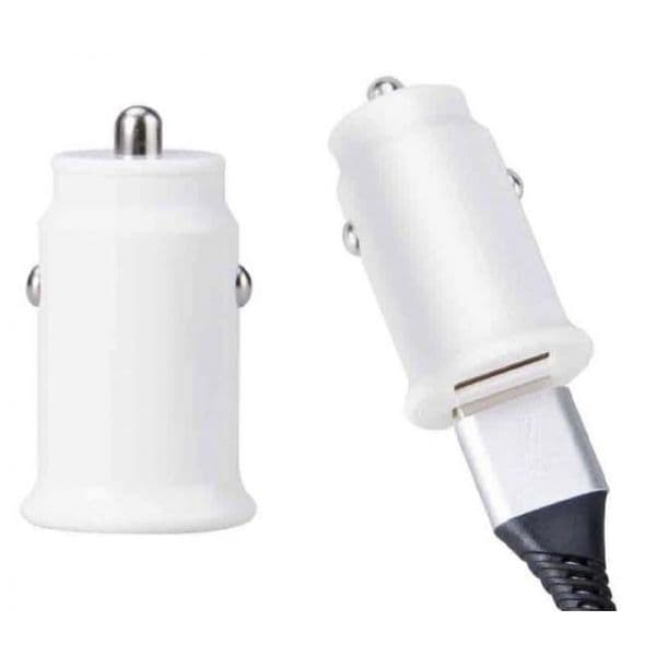 Avant Carregador Isqueiro p/Carro Duplo USB Branco