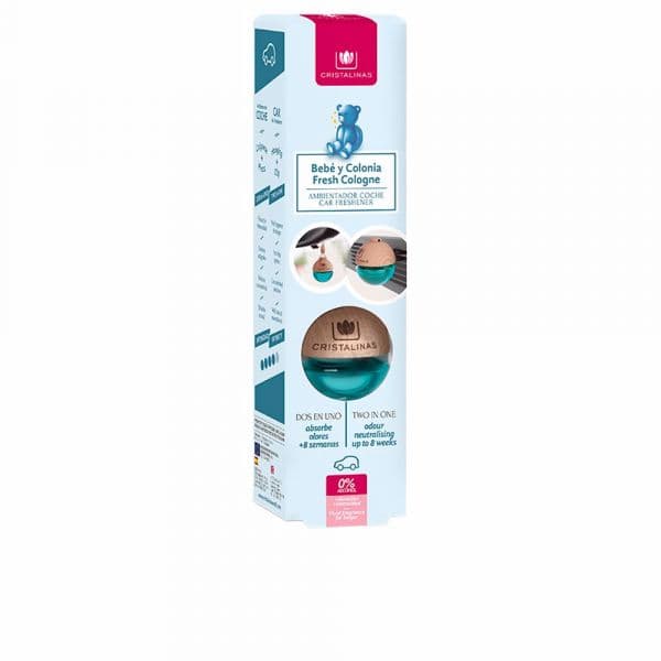 Cristalinas Ambientador Automóvel 0% Bebé 6ml
