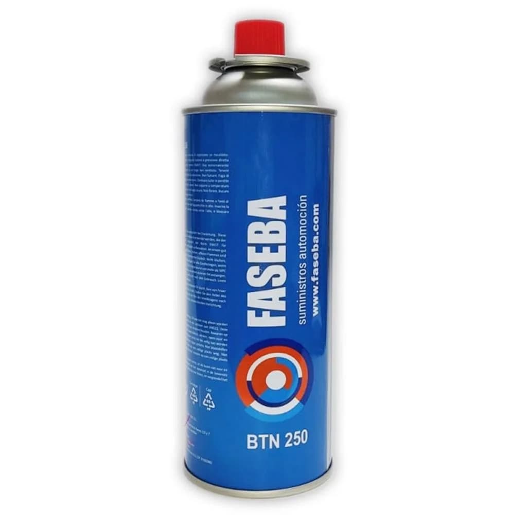 Cartucho de Gás Faseba B-250 227 g com Sistema de Segurança – Butano