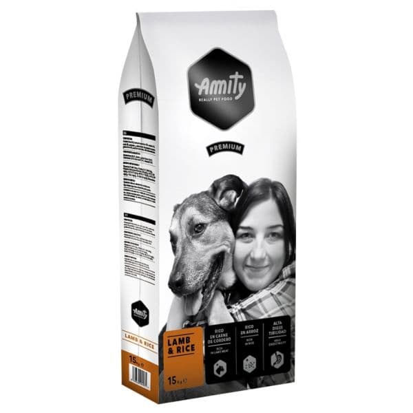 Amity Premium Lamb & Rice 15Kg