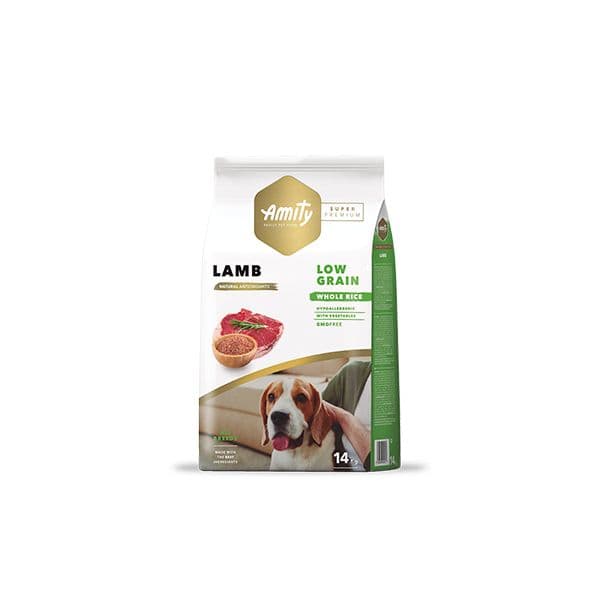 Amity Super Premium Low Grain Adult Lamb 4Kg