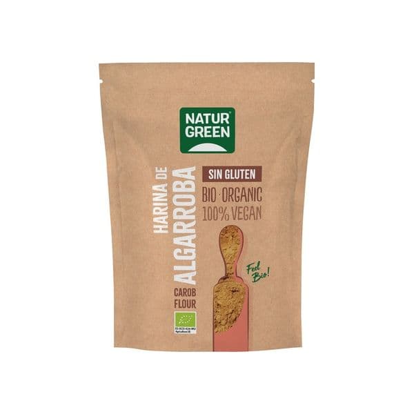 Naturgreen Farinha de Alfarroba Bio (sem Glúten) 350 G de Pó