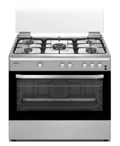 FOGÃO COM FORNO A GÁS BUTANO INFINITON CC9090HGCX 90C INOX 5 BOCA