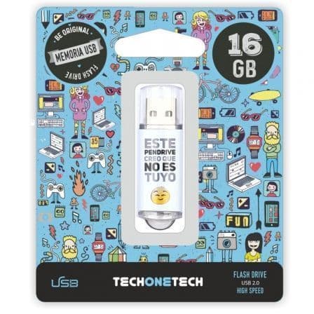 PENDRIVE 16GB TECH ONE TECH NO ES TUYO USB 2.0
