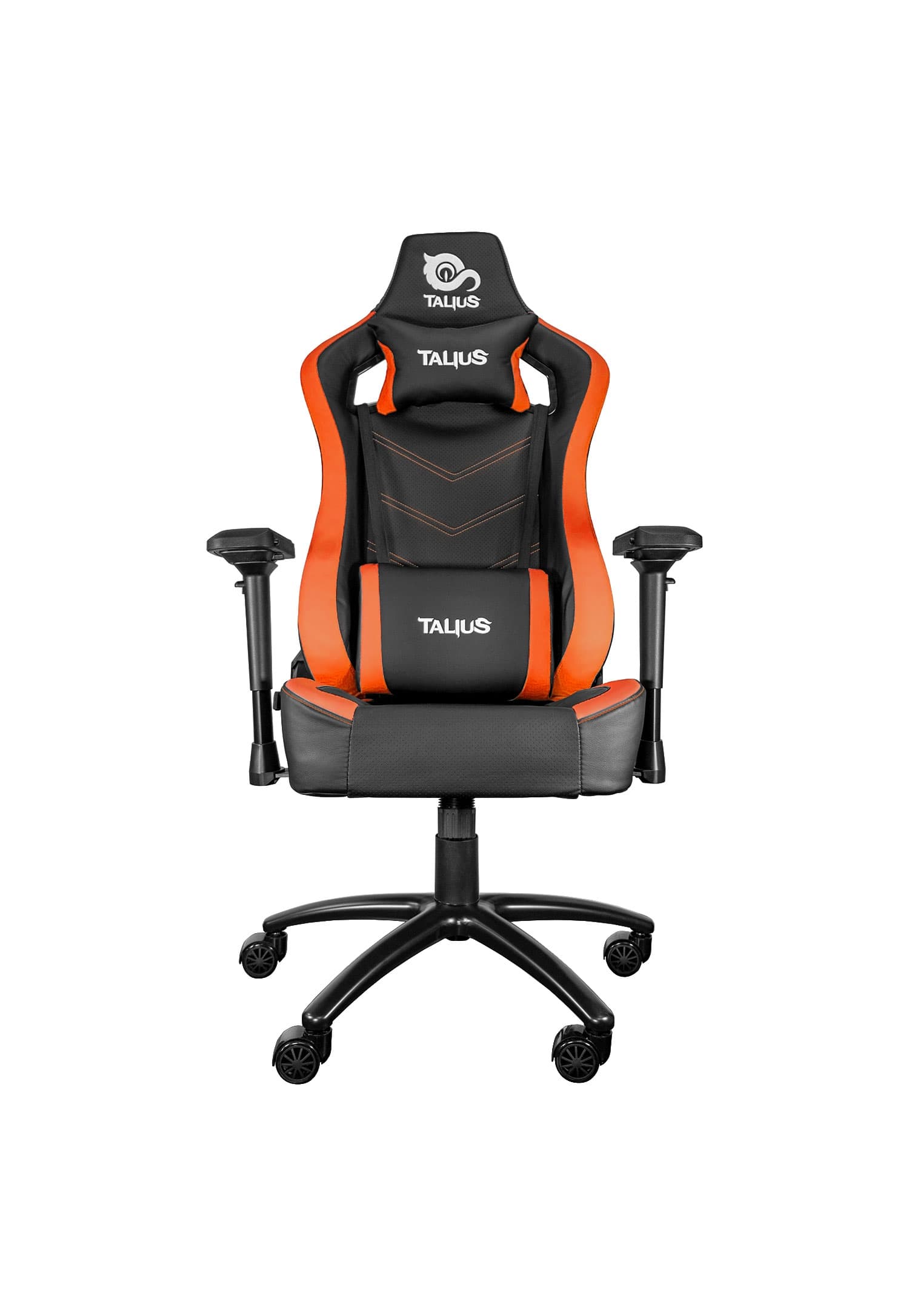 Cadeira Gaming Talius Vulture Preto e Laranja