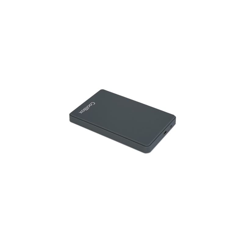 Caixa p/ disco externo acabam borracha Cinza 2.5P USB 3.0